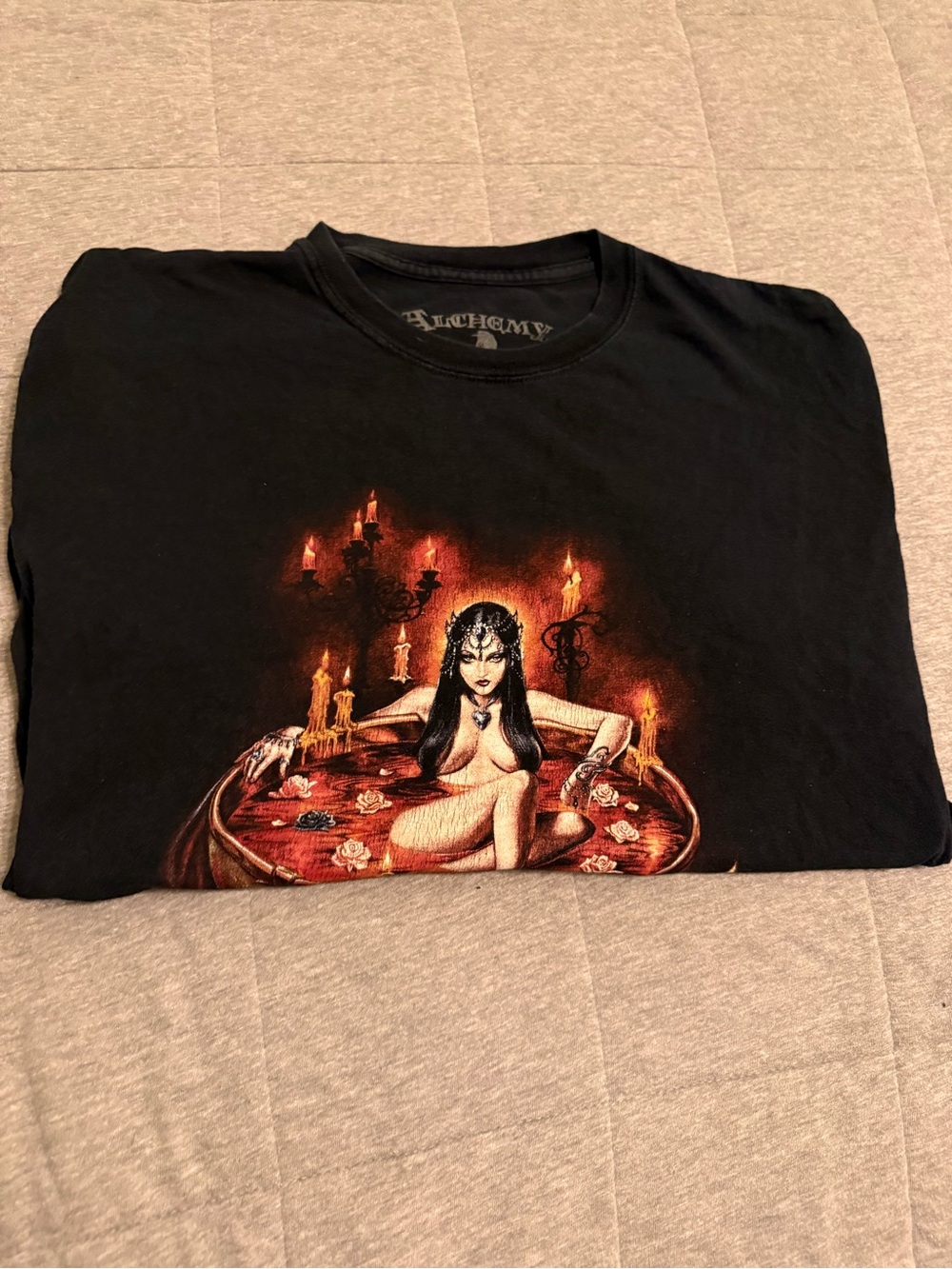 Alchemy Vintage Gothic Girl Skull (Purchased in Italy)